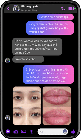 Học viên đánh già khoá học Plasma Fibroblast tại Vi Beauty Academy