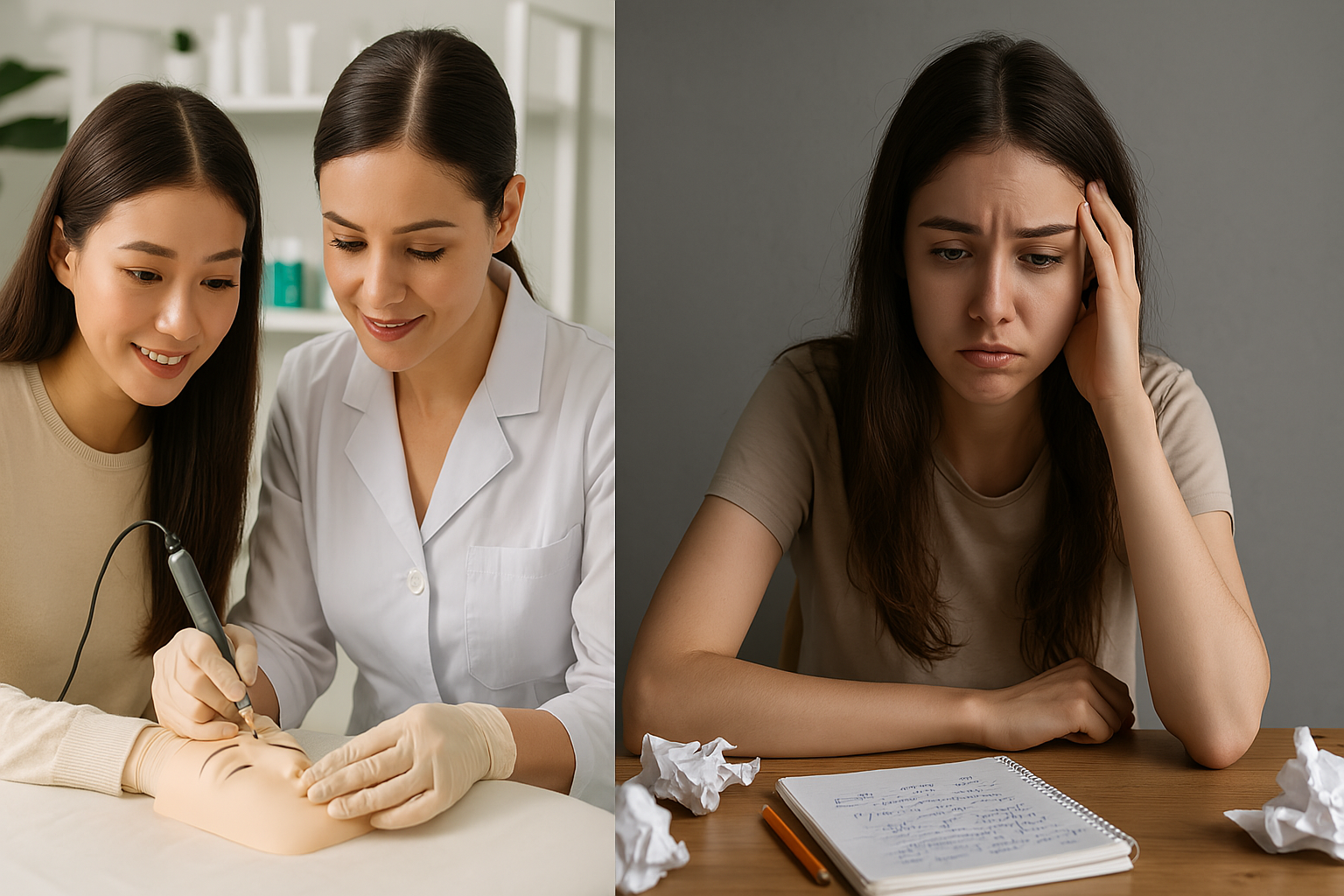 giáo viên phun xăm dỏm - chon giao vien co tam