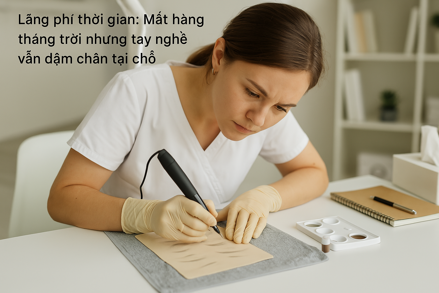 giáo viên phun xăm dỏm - hoc phun xam khong hieu qua
