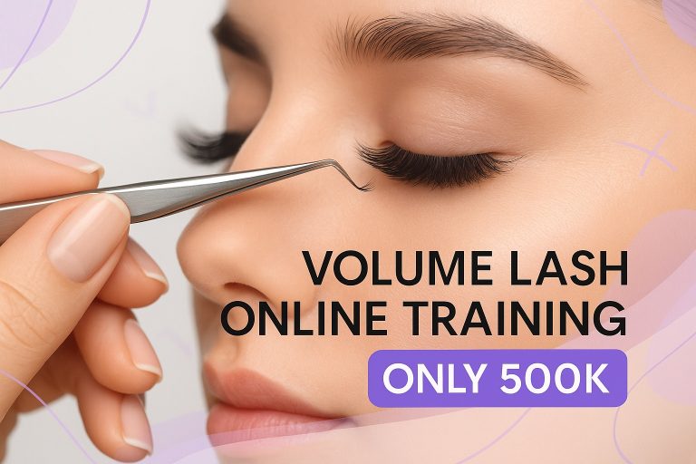 khóa học nối mi volume online - khoa hoc noi mi volume 500k